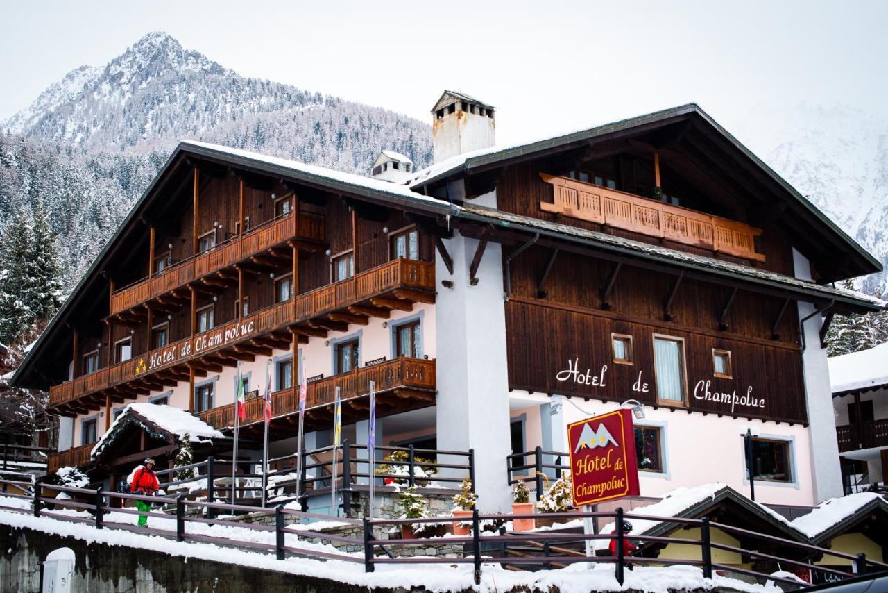 Hotel De Champoluc Exteriér fotografie